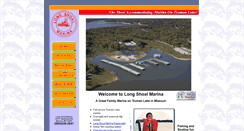Desktop Screenshot of longshoalmarina.com
